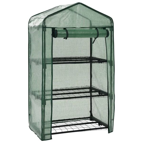 3-Tier Mini Greenhouse — 27.2 × 19.3 × 49.2 in — additional view
